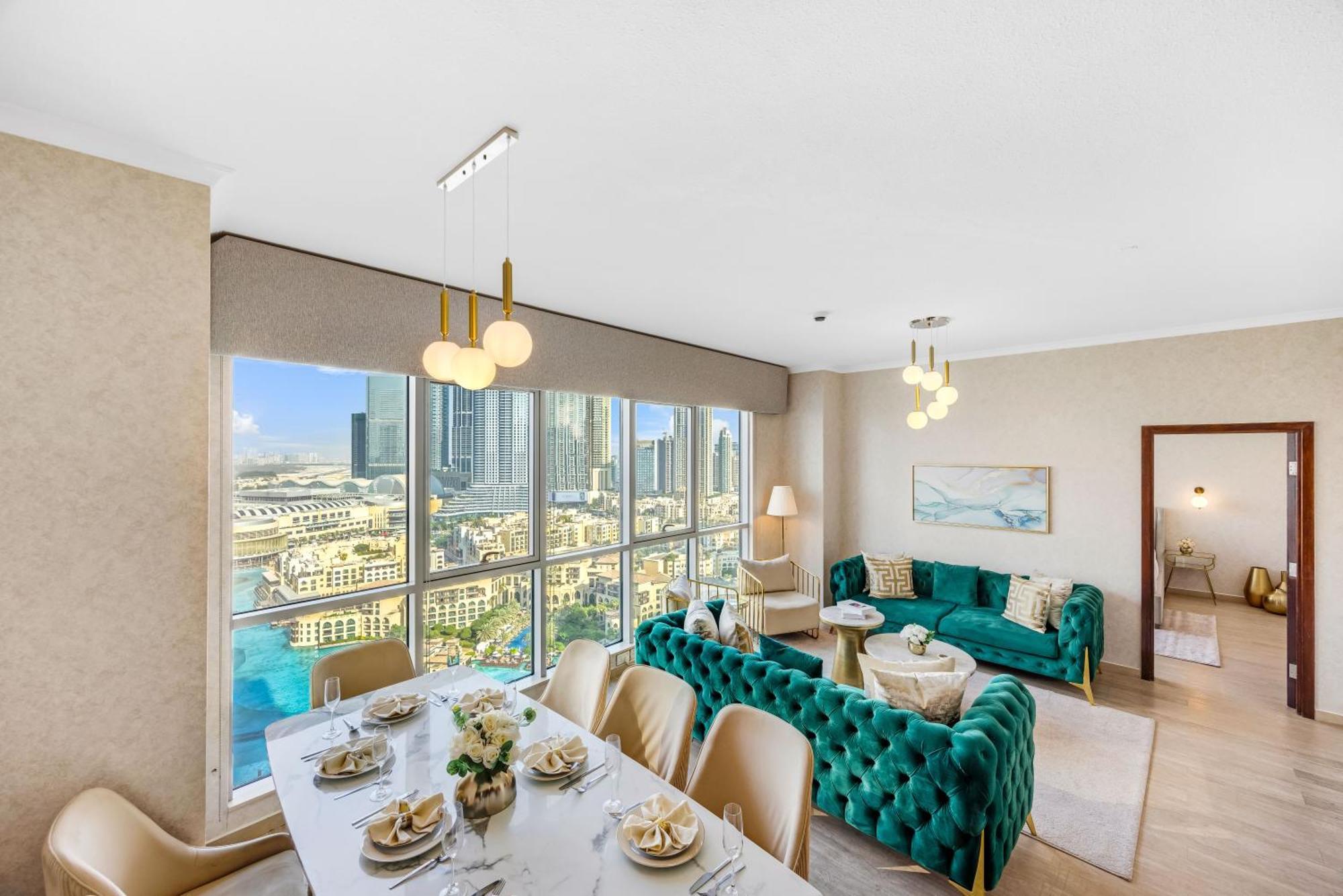 Durrani Homes - Grandiose 5Br Besides Dubai Mall With Burjkhalifa And Fountain View Exterior photo