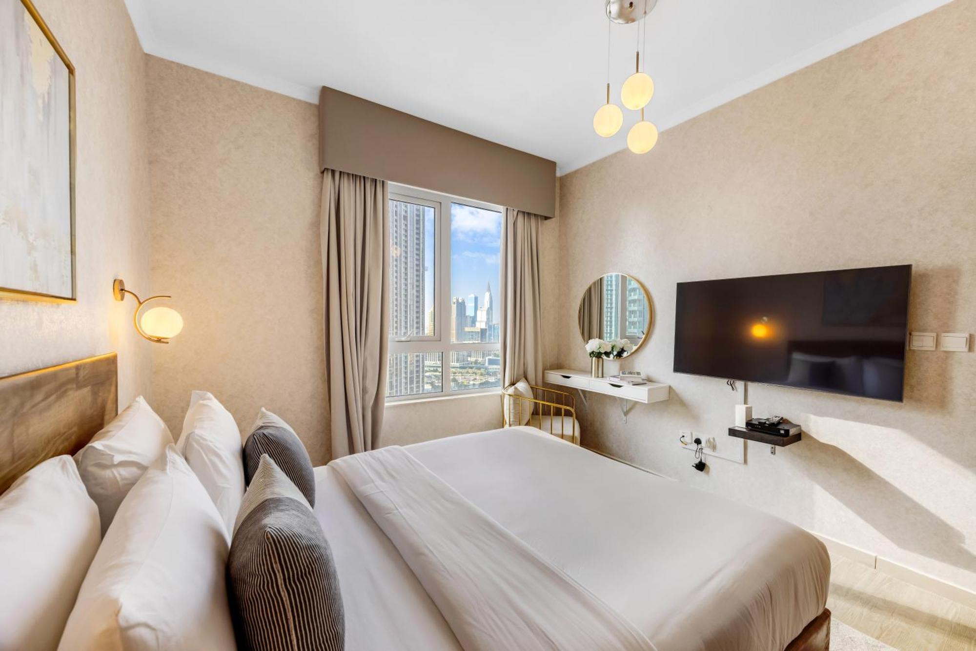 Durrani Homes - Grandiose 5Br Besides Dubai Mall With Burjkhalifa And Fountain View Exterior photo