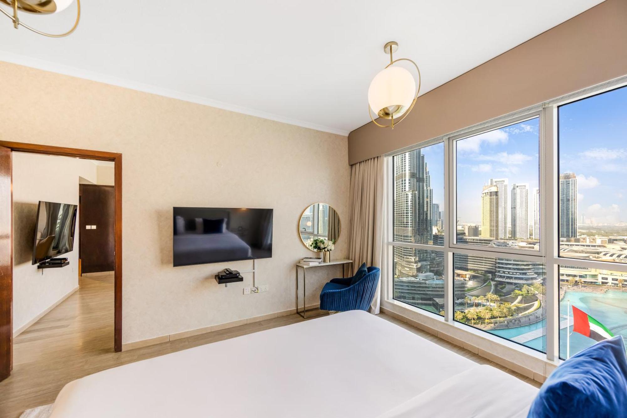 Durrani Homes - Grandiose 5Br Besides Dubai Mall With Burjkhalifa And Fountain View Exterior photo