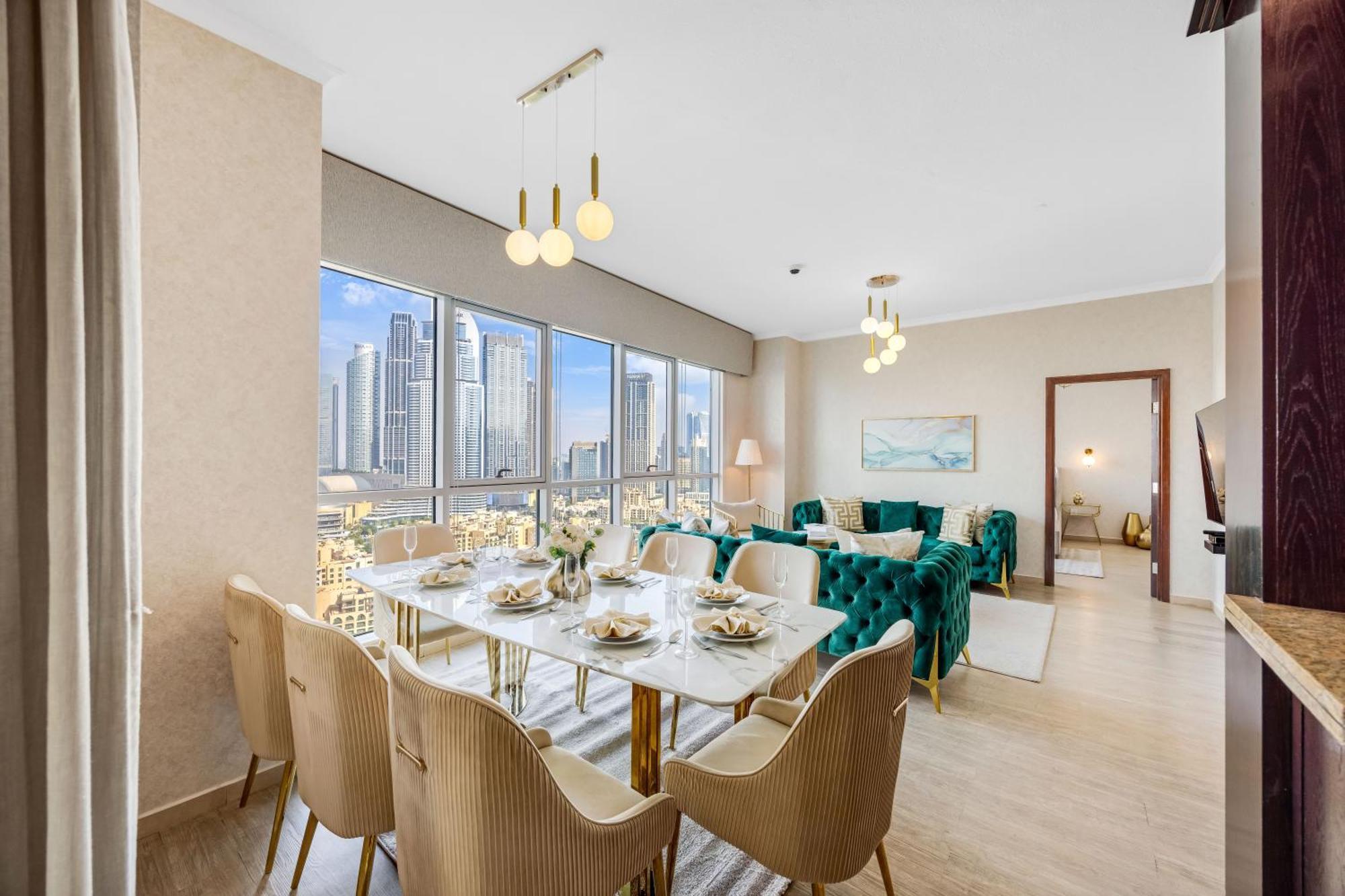 Durrani Homes - Grandiose 5Br Besides Dubai Mall With Burjkhalifa And Fountain View Exterior photo