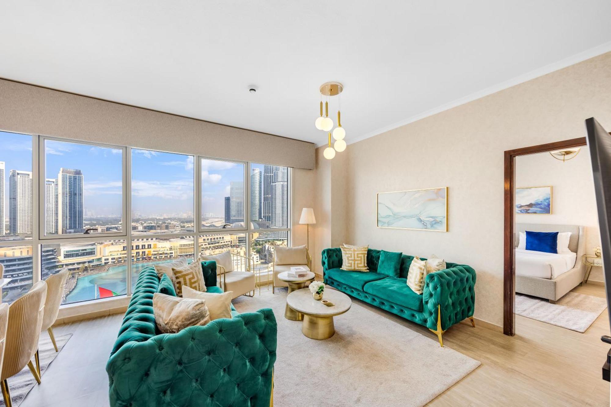 Durrani Homes - Grandiose 5Br Besides Dubai Mall With Burjkhalifa And Fountain View Exterior photo