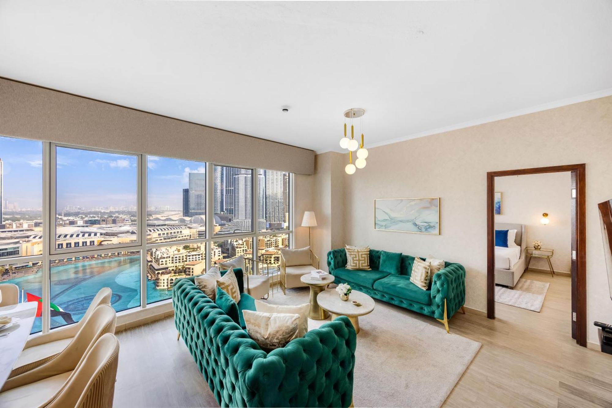 Durrani Homes - Grandiose 5Br Besides Dubai Mall With Burjkhalifa And Fountain View Exterior photo